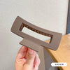 Cute love grab clip girl 2025 new popular high-end disc hair shark clip hairpin hair card headdress