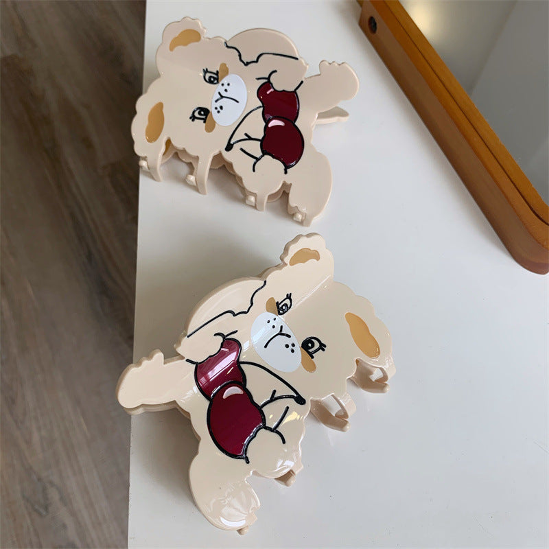 Unisex IG Style Cute Animal Acetic acid sheets Hair Claws