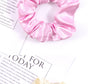 simple style solid color cloth hair tie