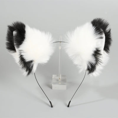Women's Cute Ear Plush Handmade Hair Band