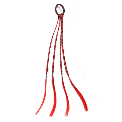 streetwear solid color rubber band hair tie