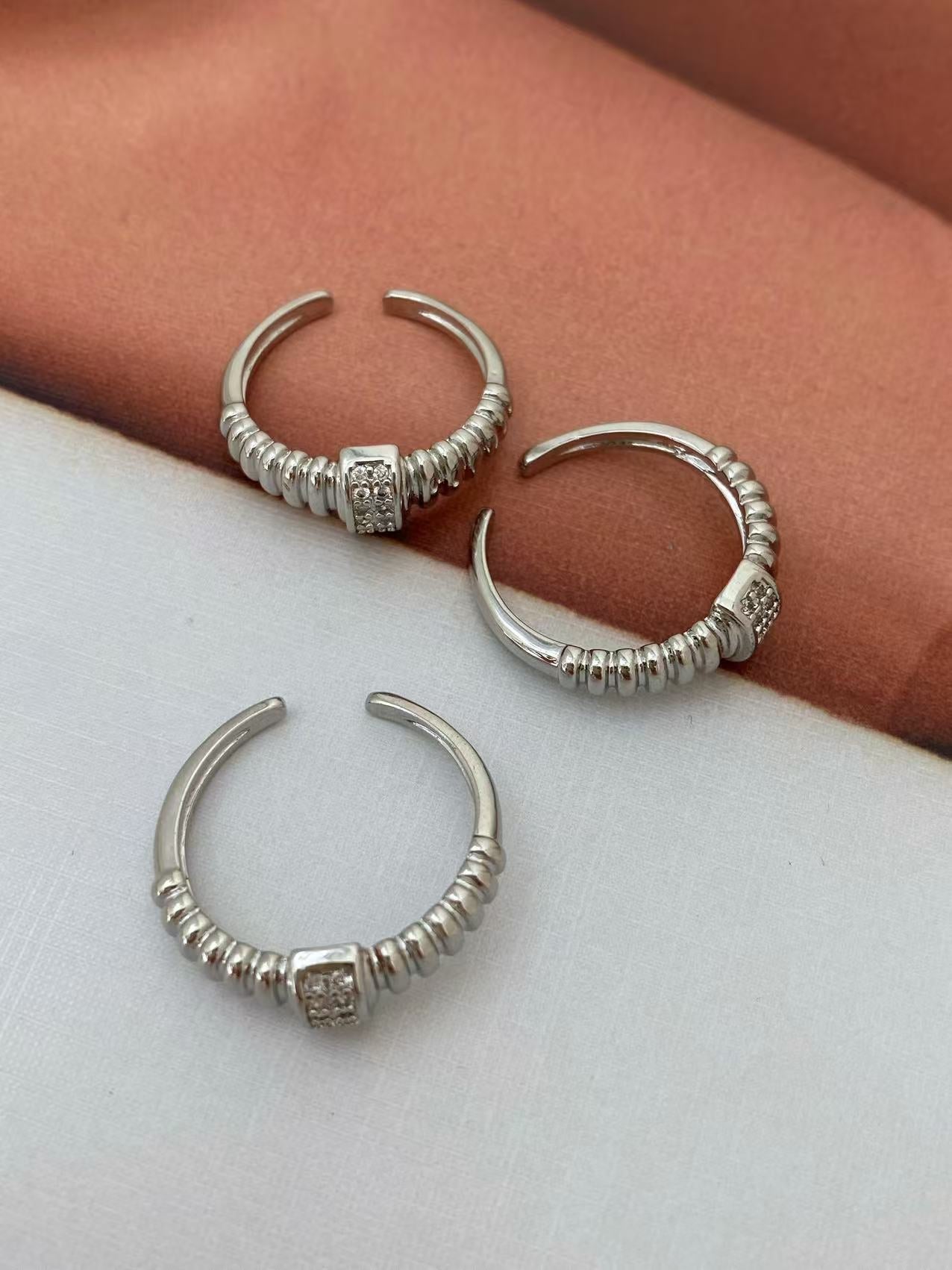 Jewelry Vintage Style Classic Style Geometric Copper Plating Rings Bracelets