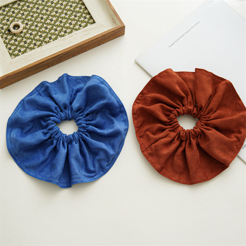 Women's Simple Style Classic Style Solid Color Cloth Handmade Hair Tie