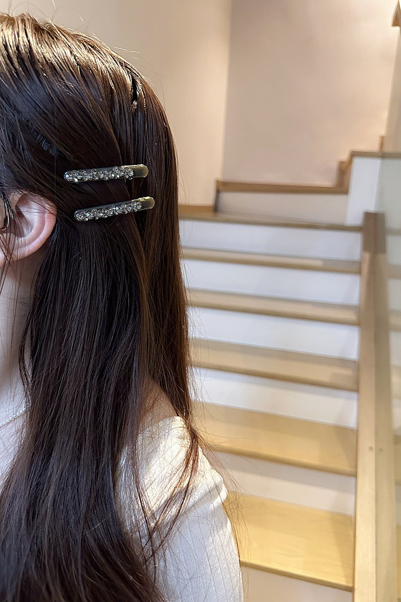 Women's Sweet Simple Style Heart Shape Alloy Hair Clip