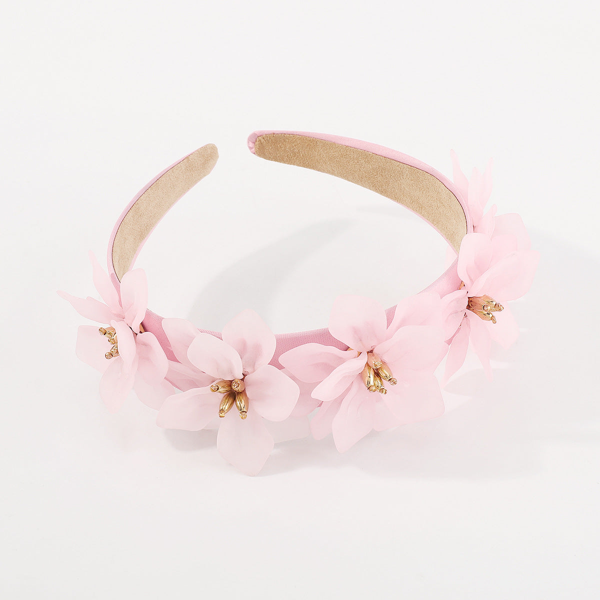 f5594 europe and america cross border fashion design three-dimensional resin flower headband temperament artificial flower headband hair accessories female