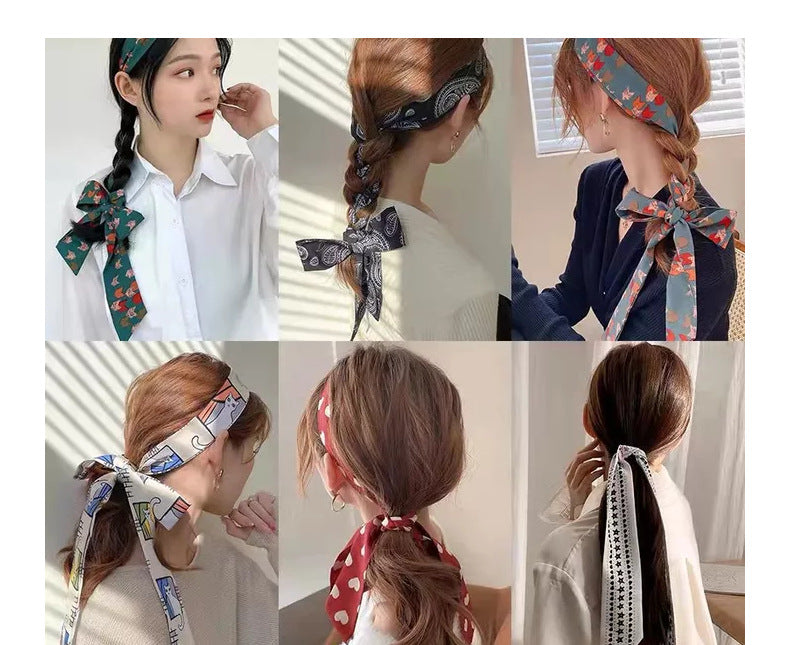 fashion animal flower cloth printing hair band 1 piece