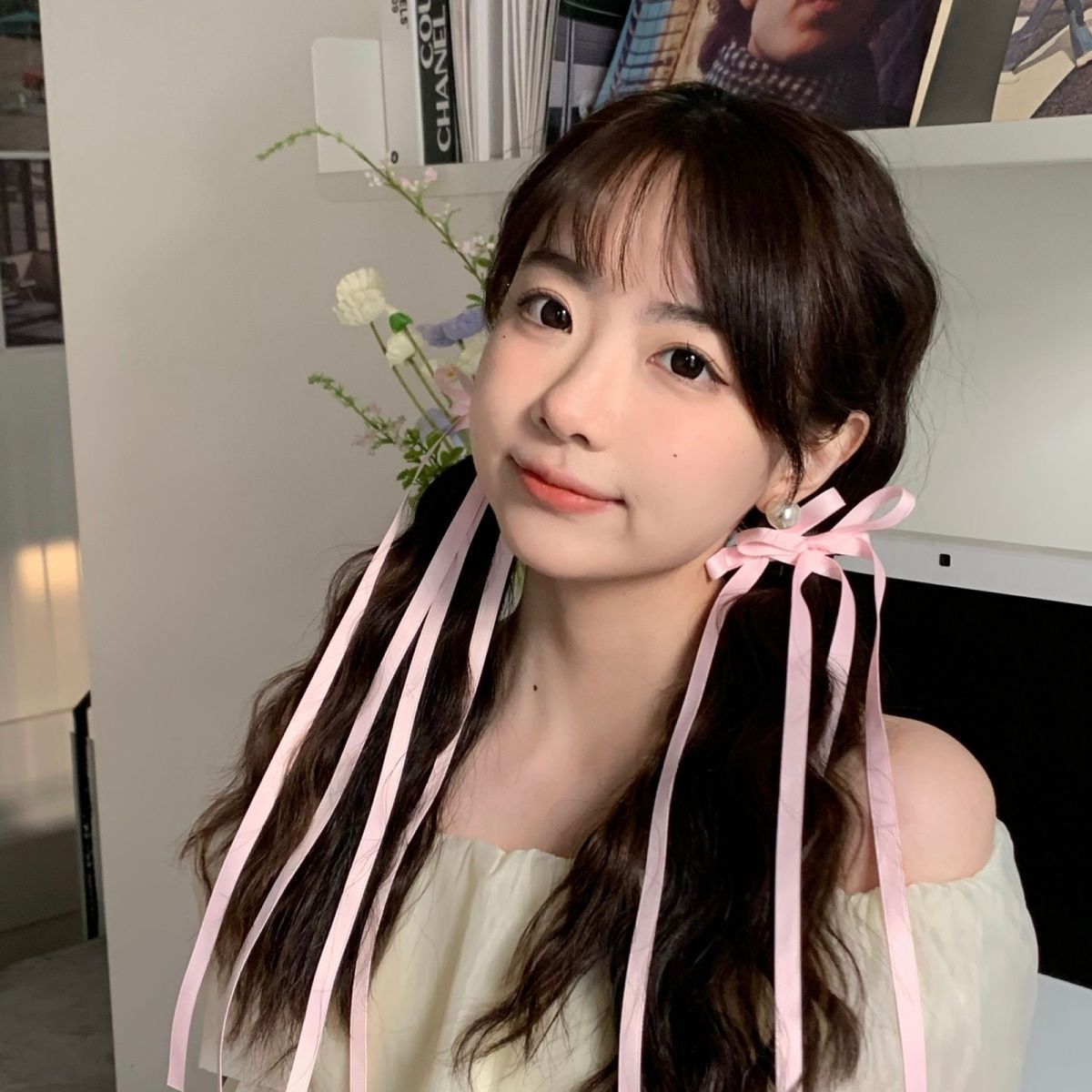 Women's Sweet Simple Style Bow Knot Cloth Bowknot Hair Clip