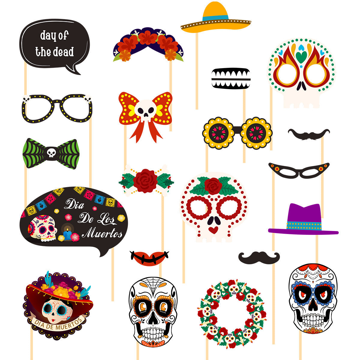 Hip-Hop Retro Color Block Paper