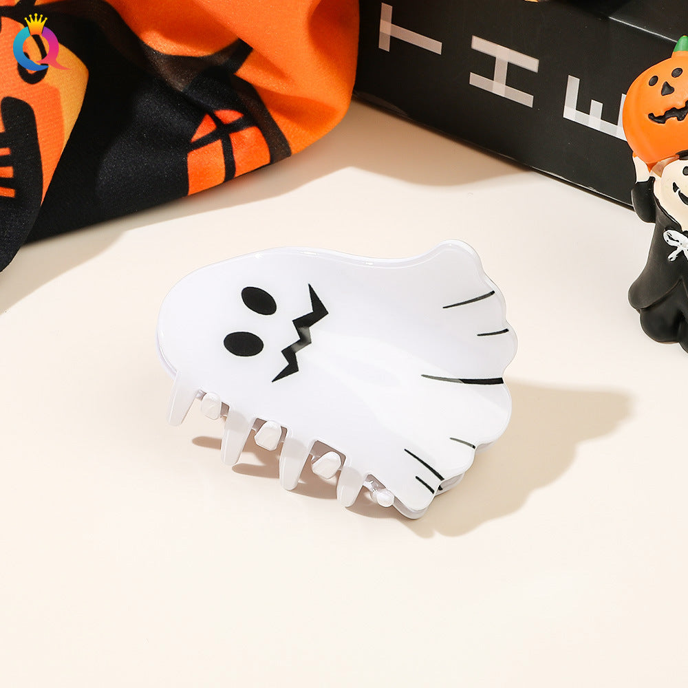 Women's Cute ghost Arylic Hair Claws