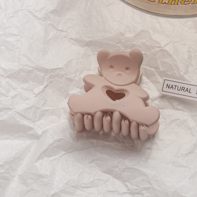 cartoon style cute bear plastic hair claws