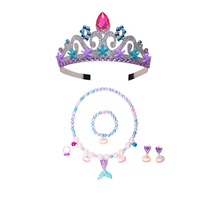cute water droplets rhinestone inlay rhinestones hair band