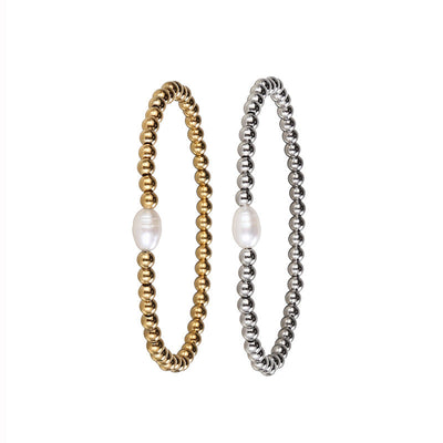 Simple Style Commute Geometric 303 Stainless Steel Bracelets In Bulk