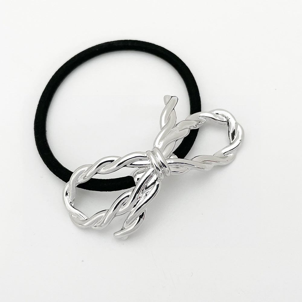 Women's Sweet Bow Knot Alloy Hair Tie