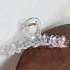sweet flower plastic hair claws