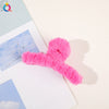 japanese style solid color plastic handmade hair claws 1 piece