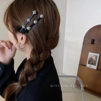Women's Punk Cross Metal Hair Clip