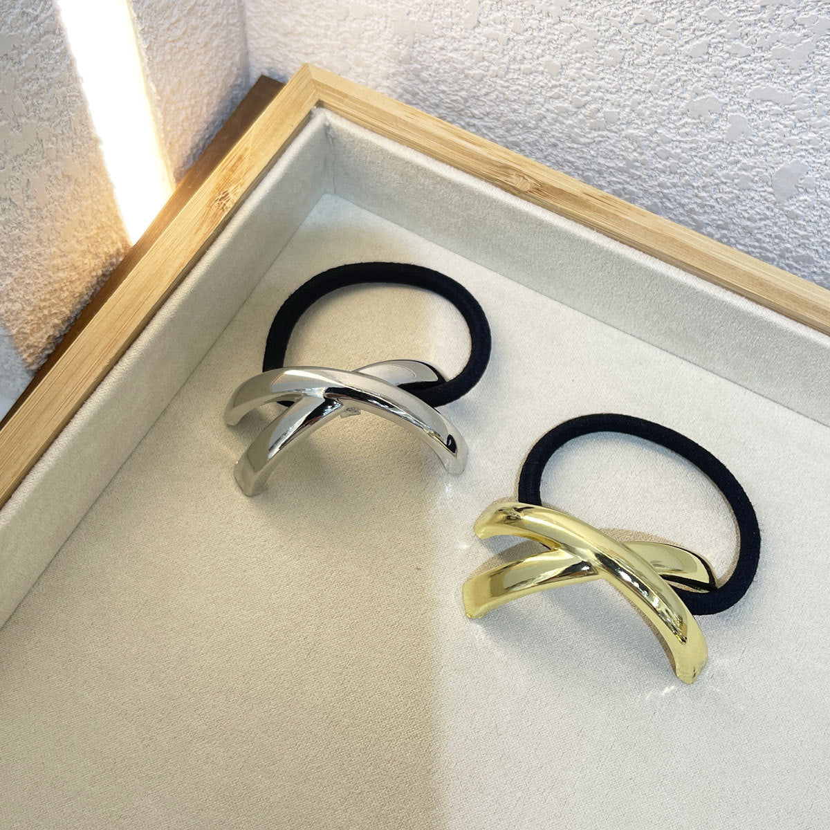 Women's Casual Simple Style Solid Color Alloy Hair Tie