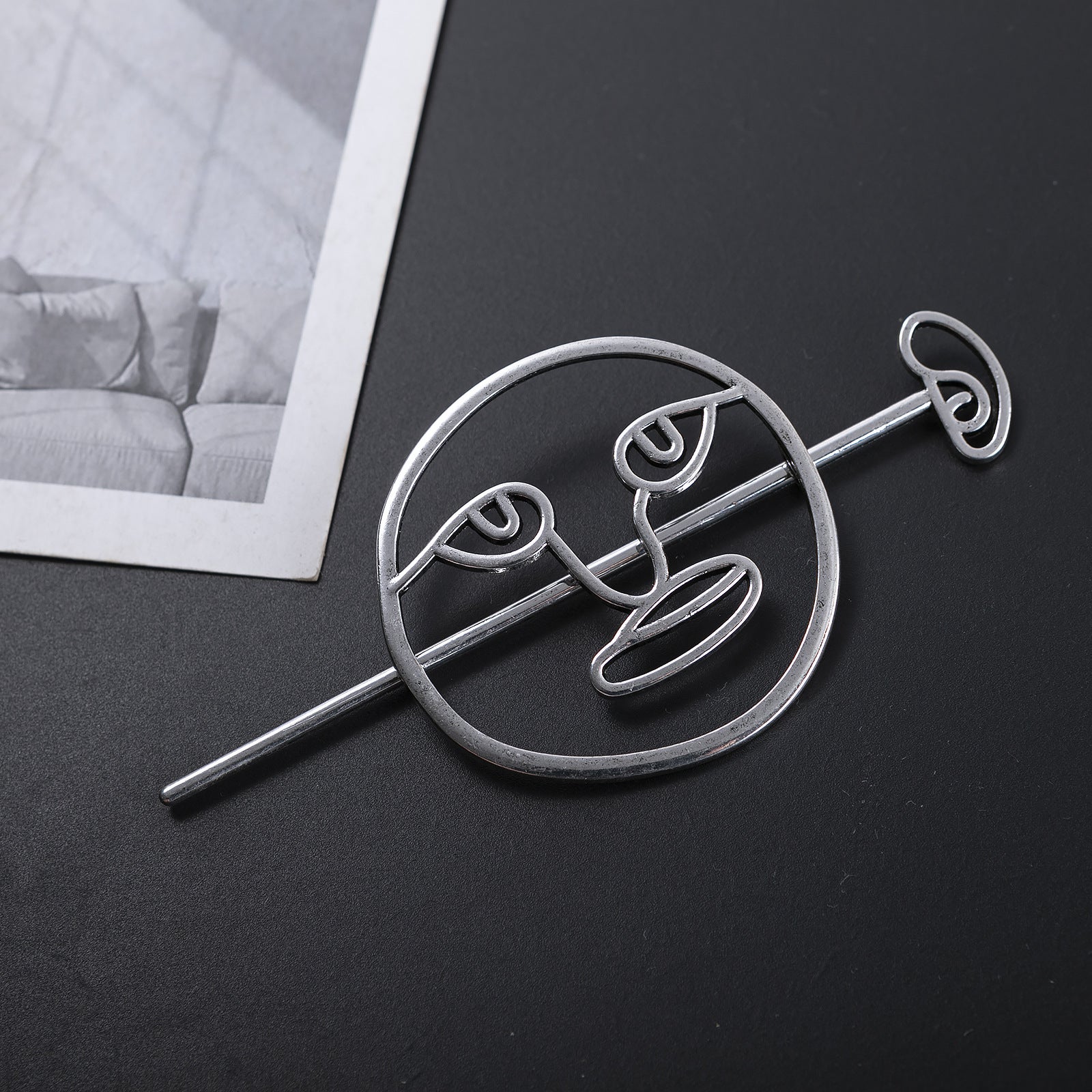 Women's Casual Simple Style Streetwear Geometric Metal Plating Hair Clip