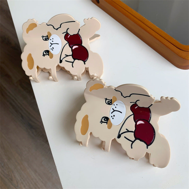 Unisex IG Style Cute Animal Acetic acid sheets Hair Claws