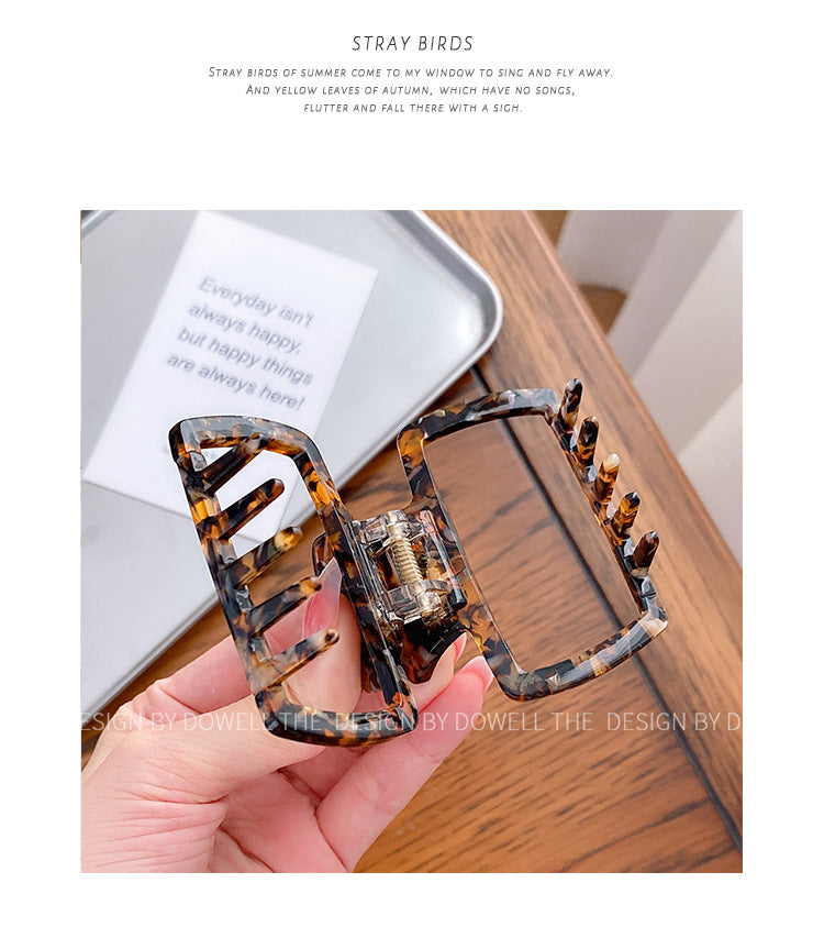 Women's Simple Style Geometric Acetic acid sheets Hair Claws