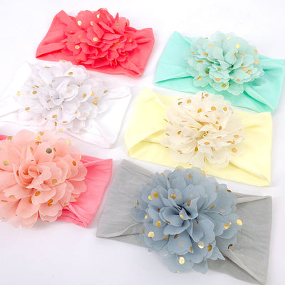 cute flower cloth hair band