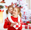 Christmas Cartoon Style Cute Women's Antlers Plastic Hair Band
