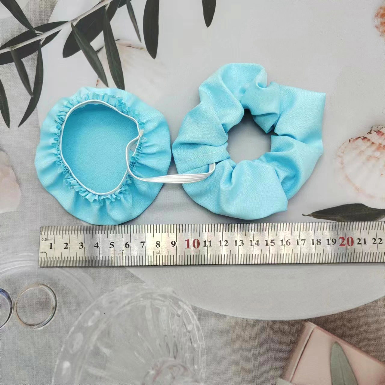Unisex Exaggerated Solid Color Cloth Hair Tie