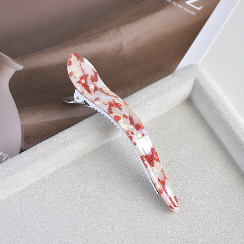 Women's Simple Style Classic Style Color Block Acetic acid sheets Handmade Hair Clip