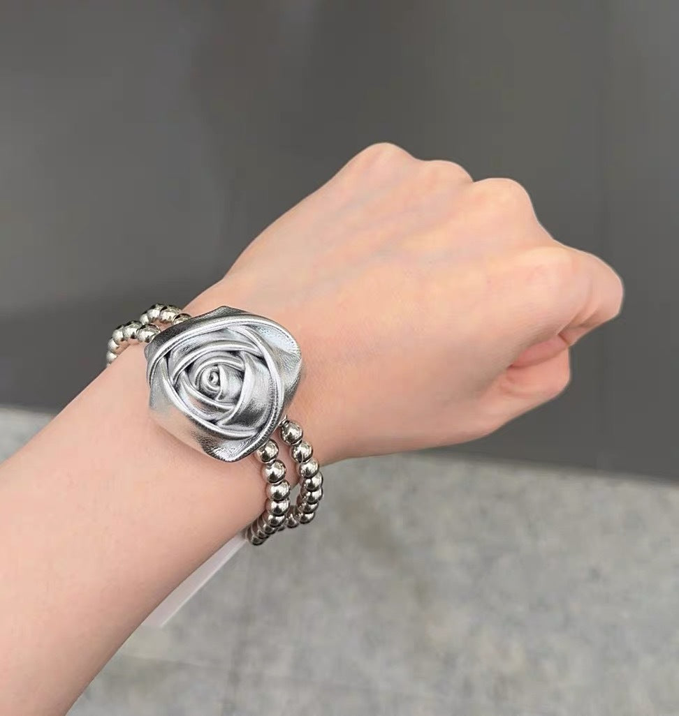 Vintage Style Classic Style Women's Rose Pu Leather Hair Tie
