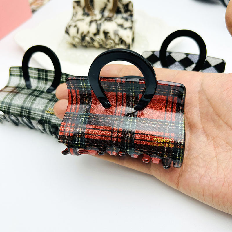 Women's Elegant Bag Acetic acid sheets Hair Claws