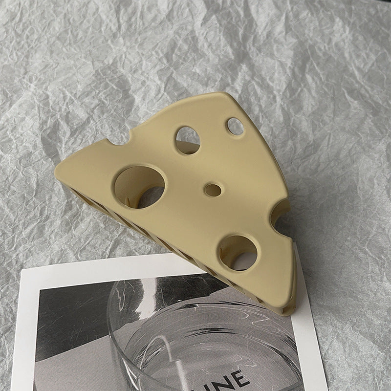 Women's Cute Cheese Plastic Hair Claws