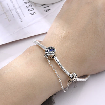 Copper Silver Plated Star Moon Bracelets
