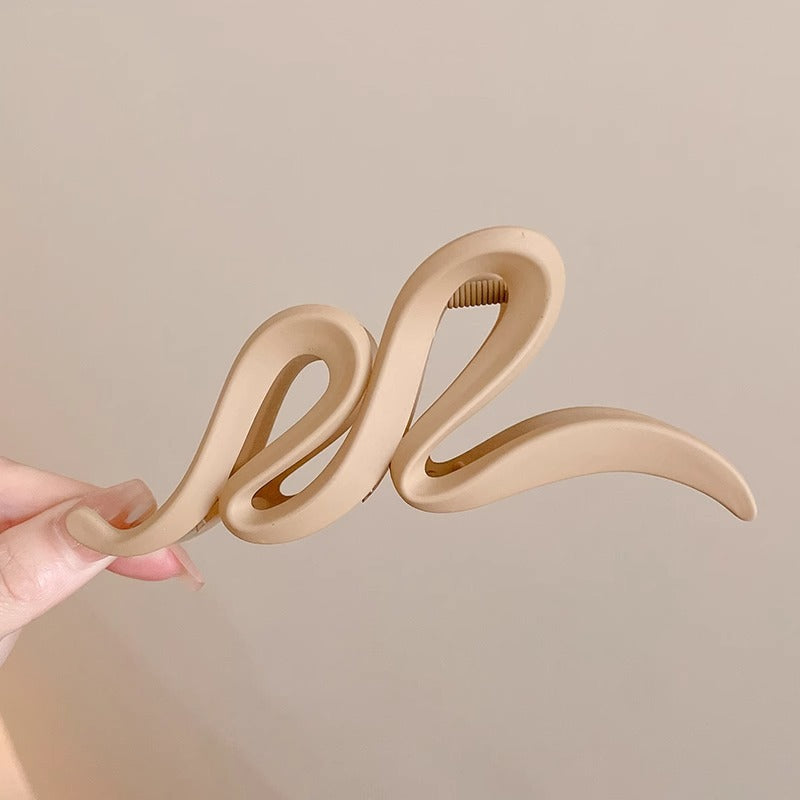 Cute love grab clip girl 2025 new popular high-end disc hair shark clip hairpin hair card headdress