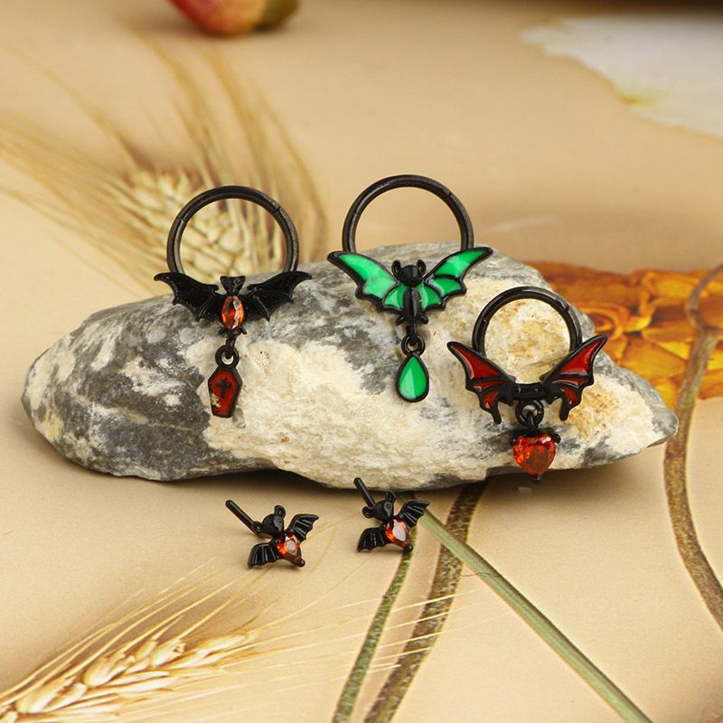 1 Piece Belly Rings Simple Style Heart Shape Copper Inlay Rhinestones Nipple Rings & Studs Belly Rings