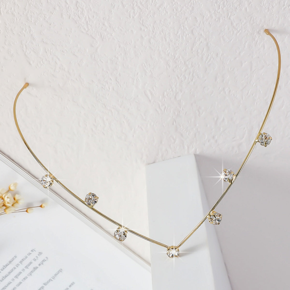 Women's Sweet Simple Style Geometric Leaves Iron Plating Hair Band