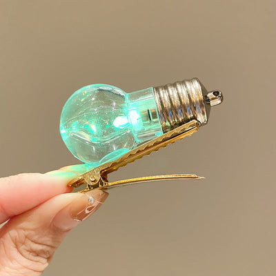 Women's Funny Cool Style Scissors Bulb Mixed materials Hair Clip