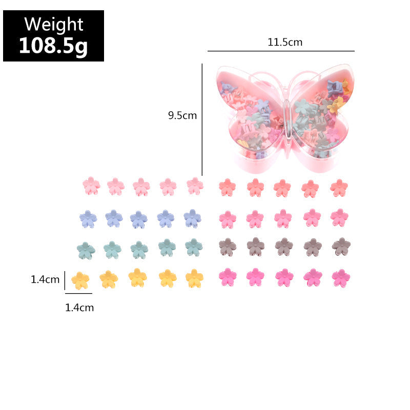 fashion candy color children's small catch clip