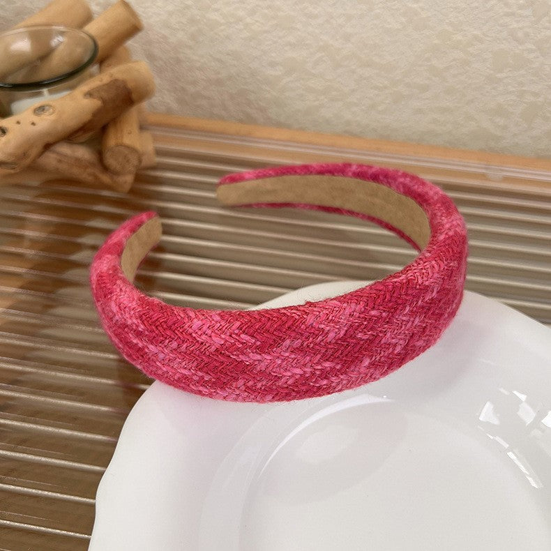 Women's Elegant Color Block Cloth Hair Band
