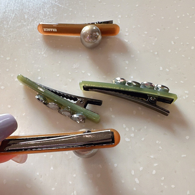 Women's Sweet Simple Style Heart Shape Alloy Hair Clip