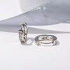 1 Pair Elegant Simple Style Geometric Copper Zircon Earrings