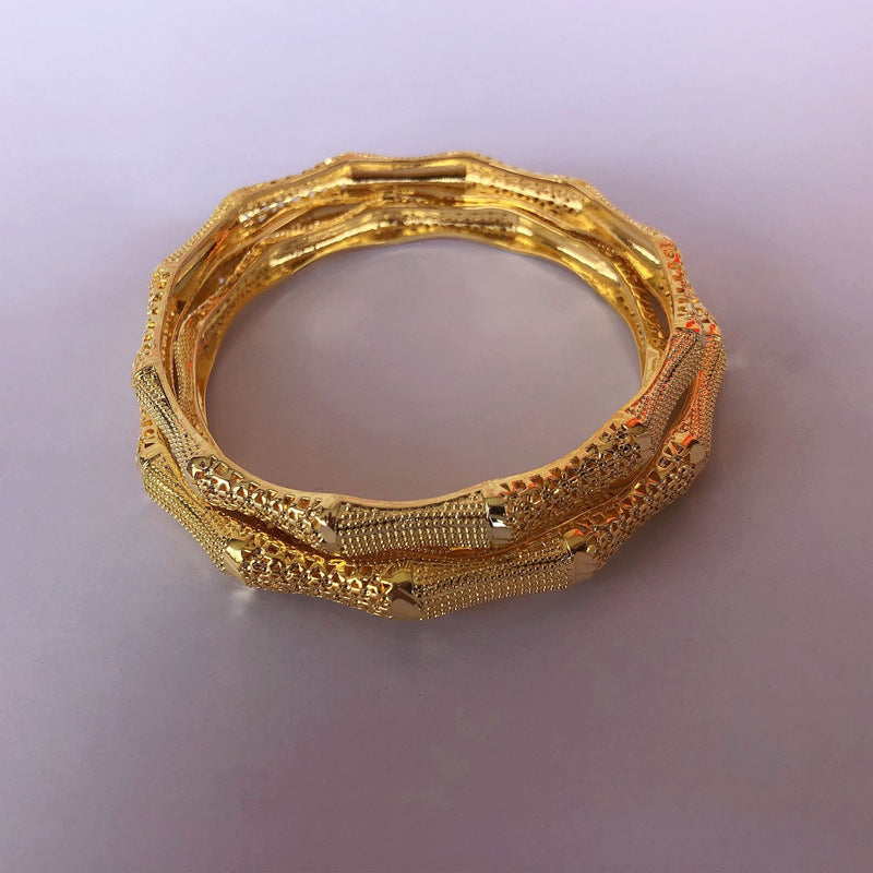 Copper Plating Solid Color Copper Bracelets