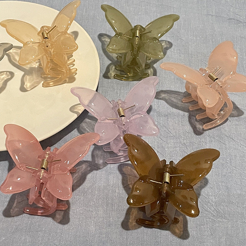 Women's Simple Style Bow Knot Acetic acid sheets Stoving Varnish Hair Claws