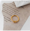Jewelry Lady Geometric Titanium Steel Rings