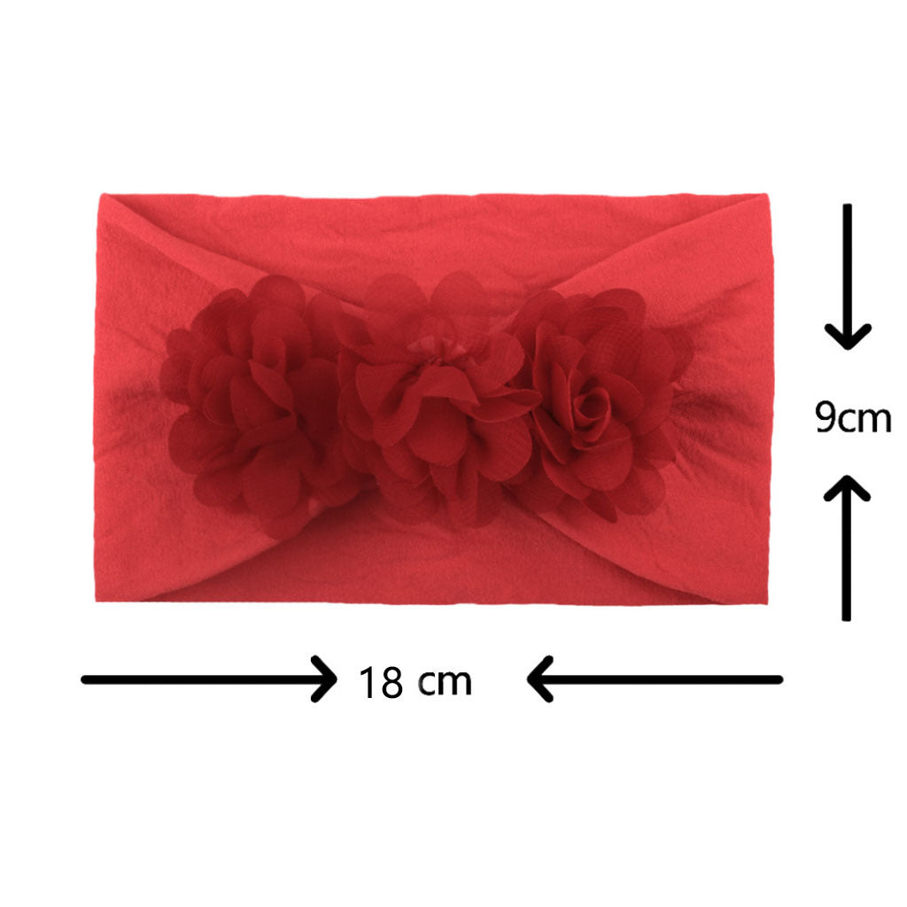 fashion flower cloth hair band