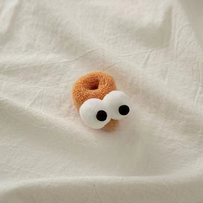 women's cute cartoon cloth hair tie
