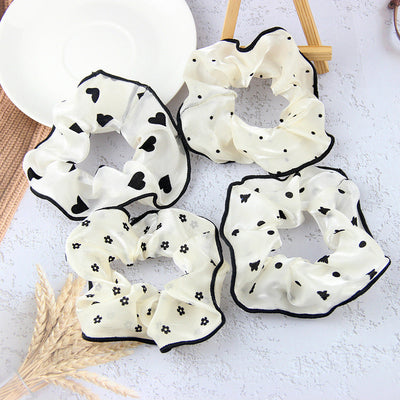 Women's Classic Style Korean Style Polka Dots Cloth Polyester Hair Tie