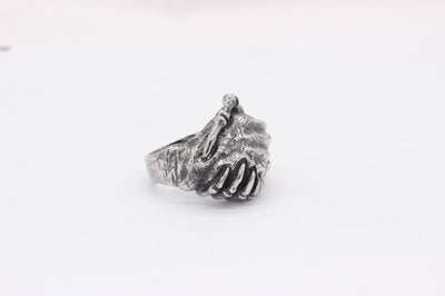 Jewelry Retro Punk Hand Skeleton 304 Stainless Steel Rings