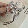 Halloween IG Style Women's Spider Spider Web Skull Claw Alloy Plating Hair Claws