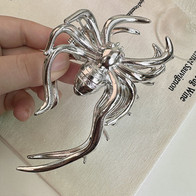 Halloween IG Style Women's Spider Spider Web Skull Claw Alloy Plating Hair Claws