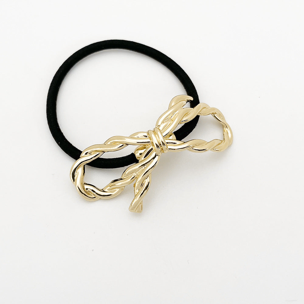 Women's Sweet Bow Knot Alloy Hair Tie